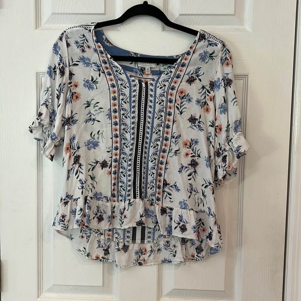 Lucky Brand Peplum Top